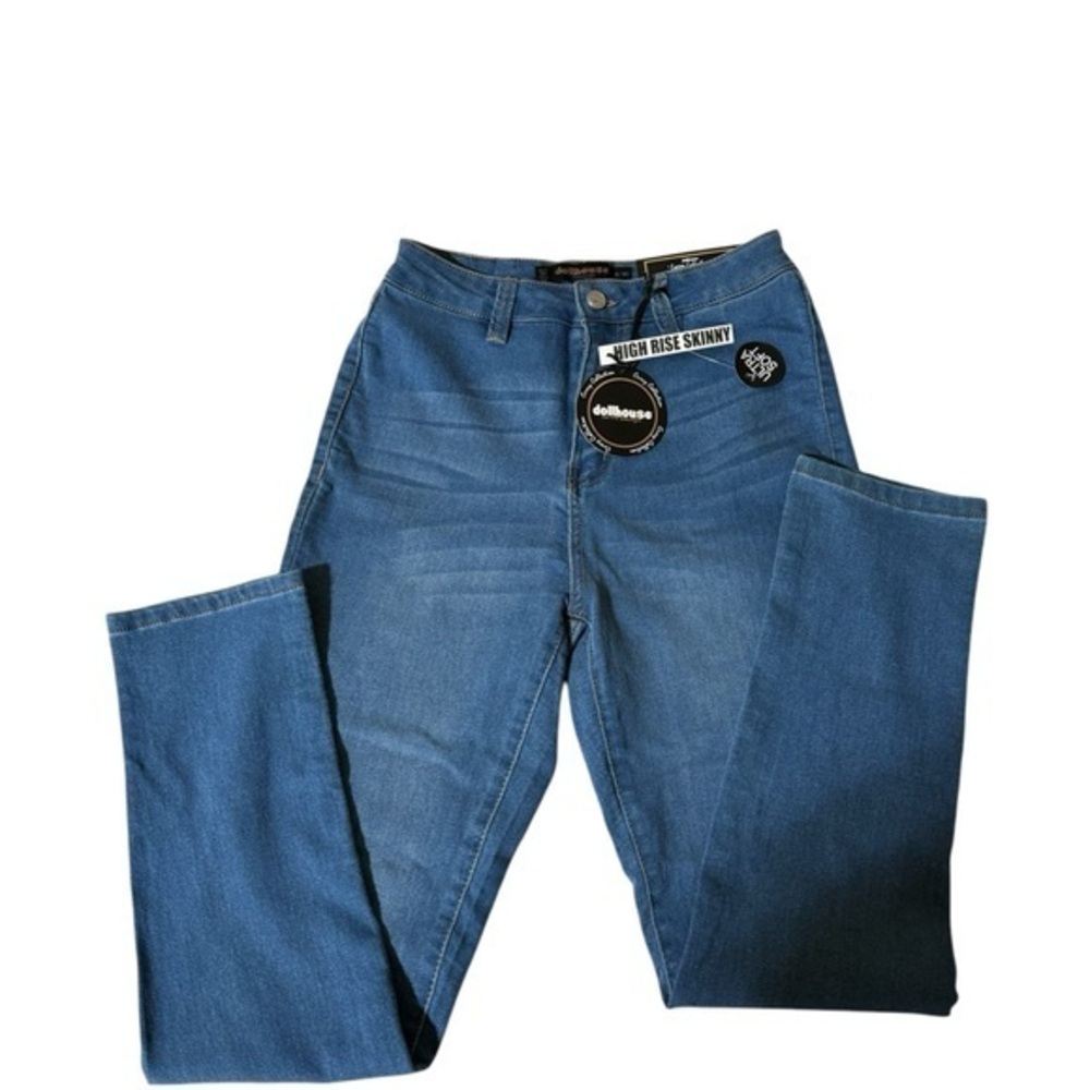 Dollhouse 🏠NWT Christina Curvy Collection high-waist skinny jeans size‎ 9/10